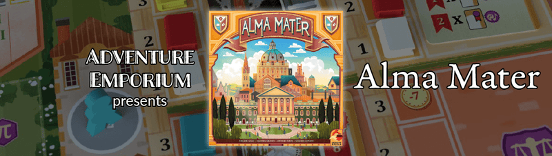 Alma Mater | A Unique and Clever Book-Building Game