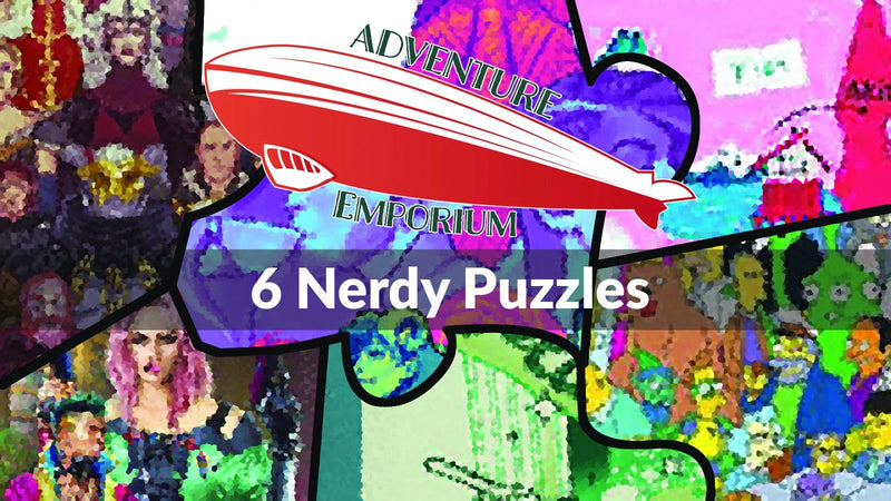 6 Nerdy Jigsaw Puzzles