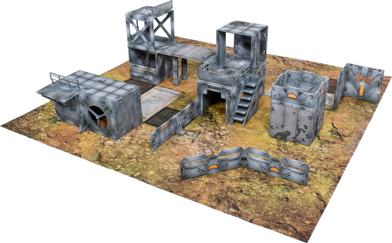 Halo: Flashpoint - Deluxe 3D Buildable Terrain Set