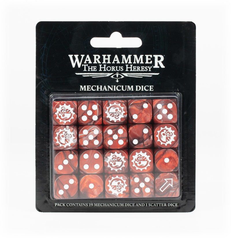 Games Workshop: Warhammer - The Horus Heresy - Mechanicum Dice Set (31-37)