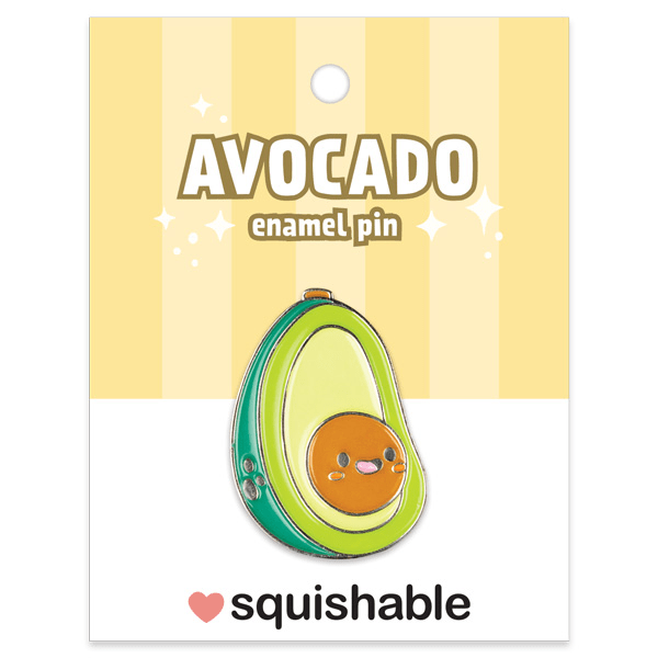 Squishable: Enamel Pin - Avocado 