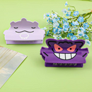 SoapElenGlen: Playful Purple Monster - Shaped Hair Clip - DarkPurple