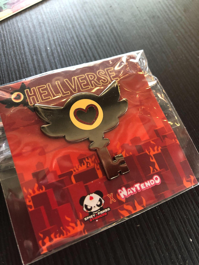 Naytendo: Hasbin Hotel - Hellverse - Hotel Key Enamel Pin