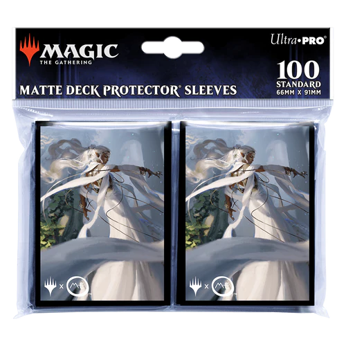 Ultra Pro: Deck Protector Sleeves (100) - Magic the Gathering - Lord of the Rings: Tales of Middle-Earth - Galadriel