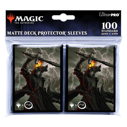 Ultra Pro: Deck Protector Sleeves (100) - Magic the Gathering - Lord of the Rings: Tales of Middle-Earth - Sauron