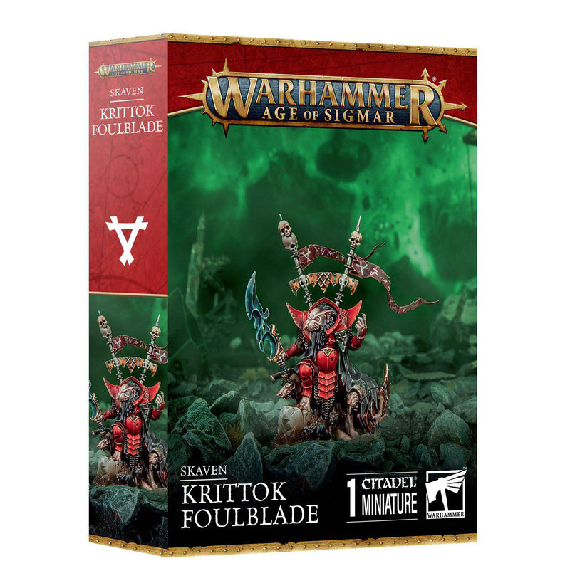 Games Workshop: Age of Sigmar - Skaven - Krittok Foulblade (90-49)