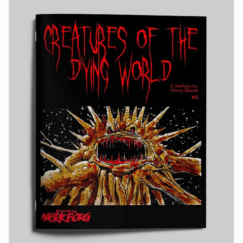 Mork Borg RPG: Creatures of the Dying World