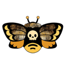 Squishable: Mini Squishable Death's-Head Hawkmoth 