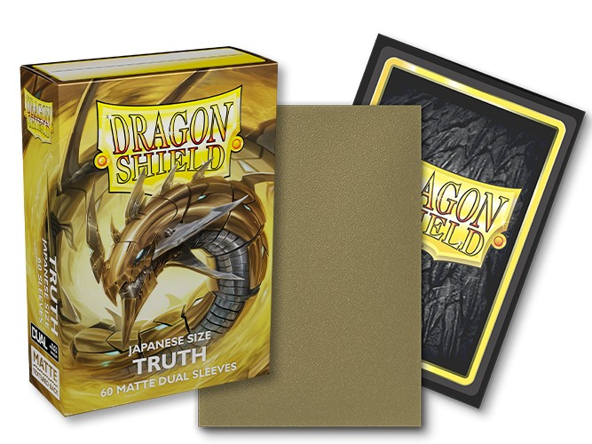 Dragon Shield: Dual Matte Sleeves - Japanese Size 'Truth' (60)