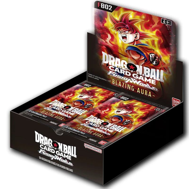 Dragon Ball Super TCG: Fusion World - Blazing Aura - Booster Box [FB02] (24CT)