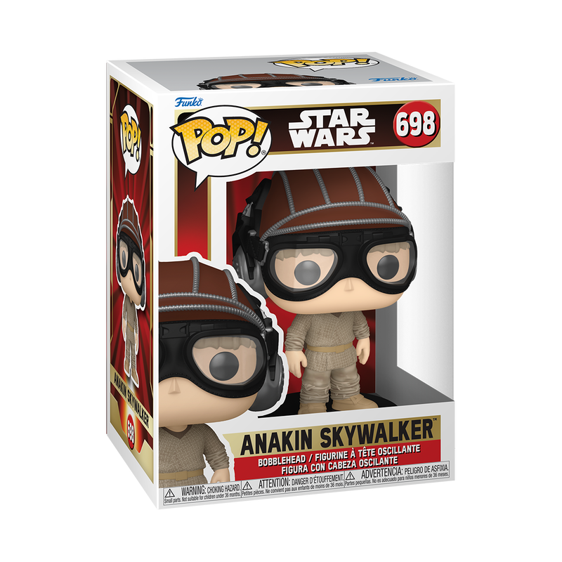 Funko Pop! Movies: Star Wars - Anakin Skywalker in Pod Racer Helmet