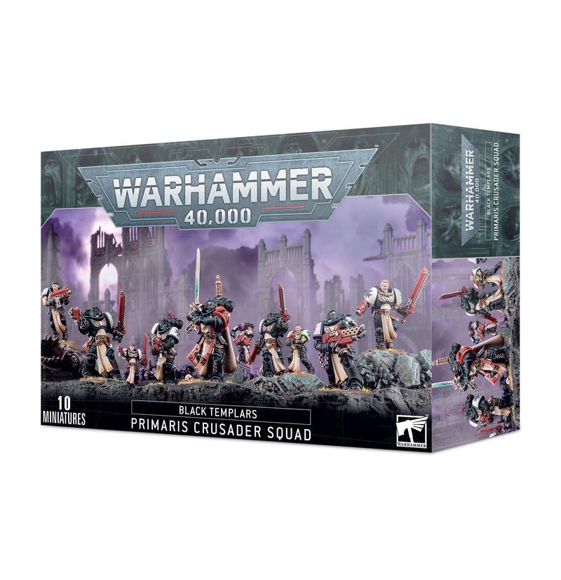 Games Workshop: Warhammer 40,000 - Black Templars - Primaris Crusader Squad (55-45)