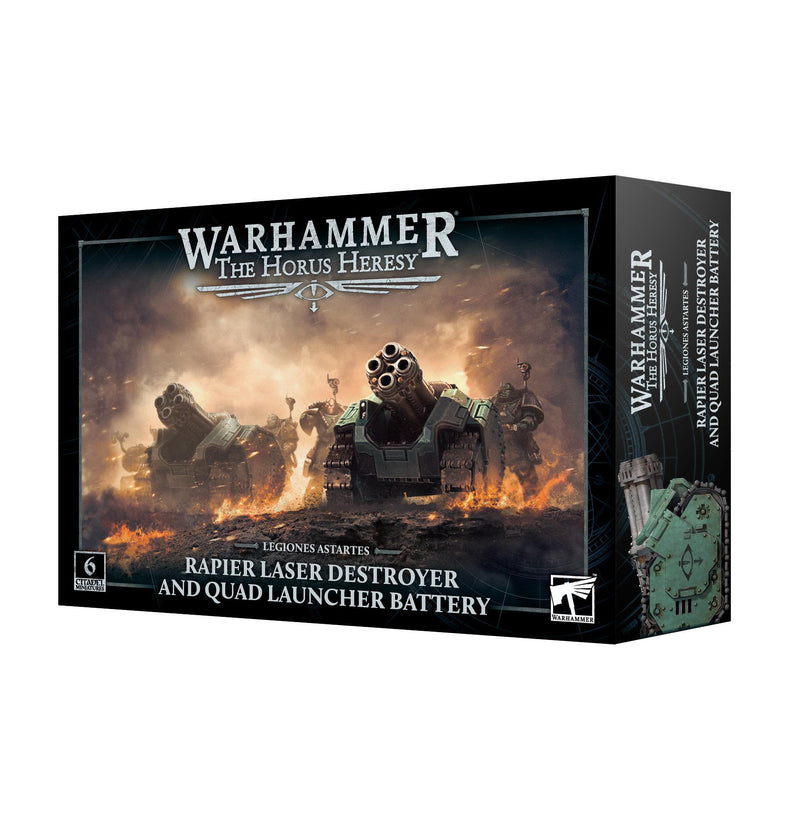 Games Workshop:  Warhammer - The Horus Heresy - Rapier Laser Destroyer and Quad Launch Battery (31-104)