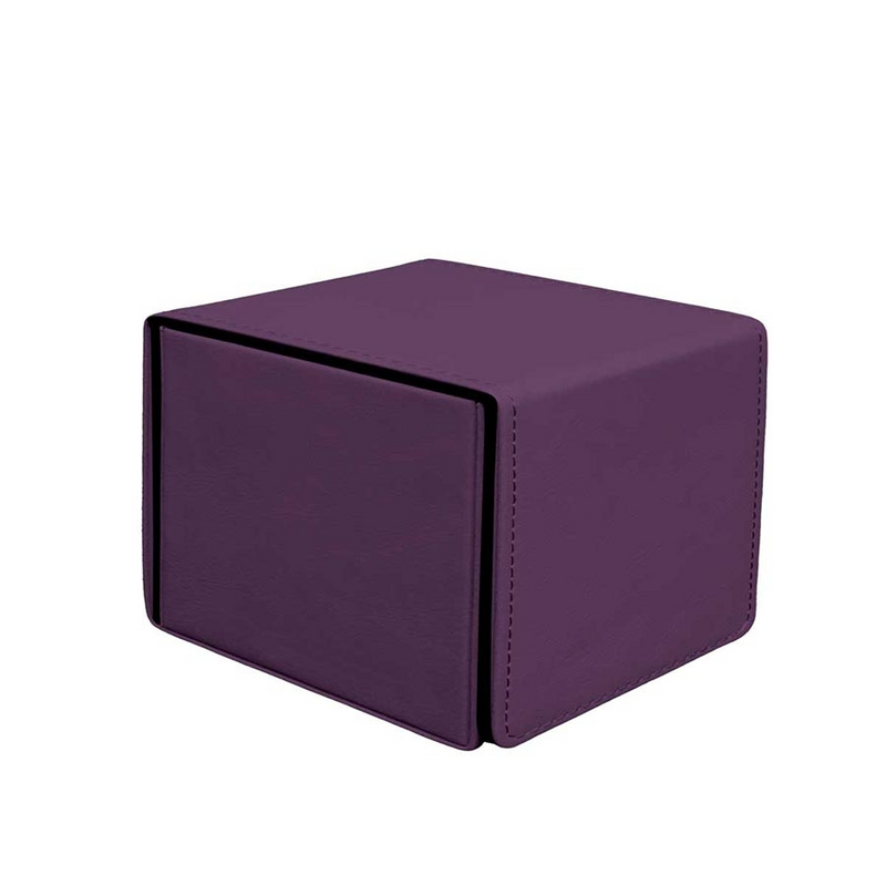 Ultra Pro: Vivid Alcove Edge Deck Box - Plum