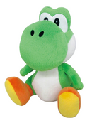 Super Mario All Star Collection: Yoshi Stuffed Plush - 8"