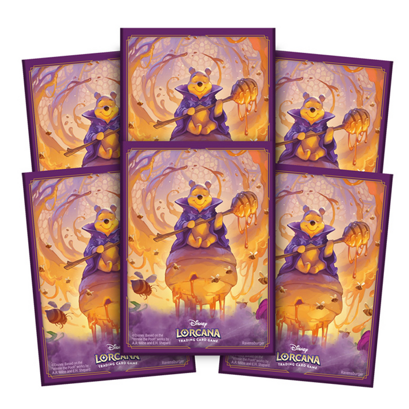 Lorcana TCG: Azurite Sea - Pooh - Card Sleeves (65)