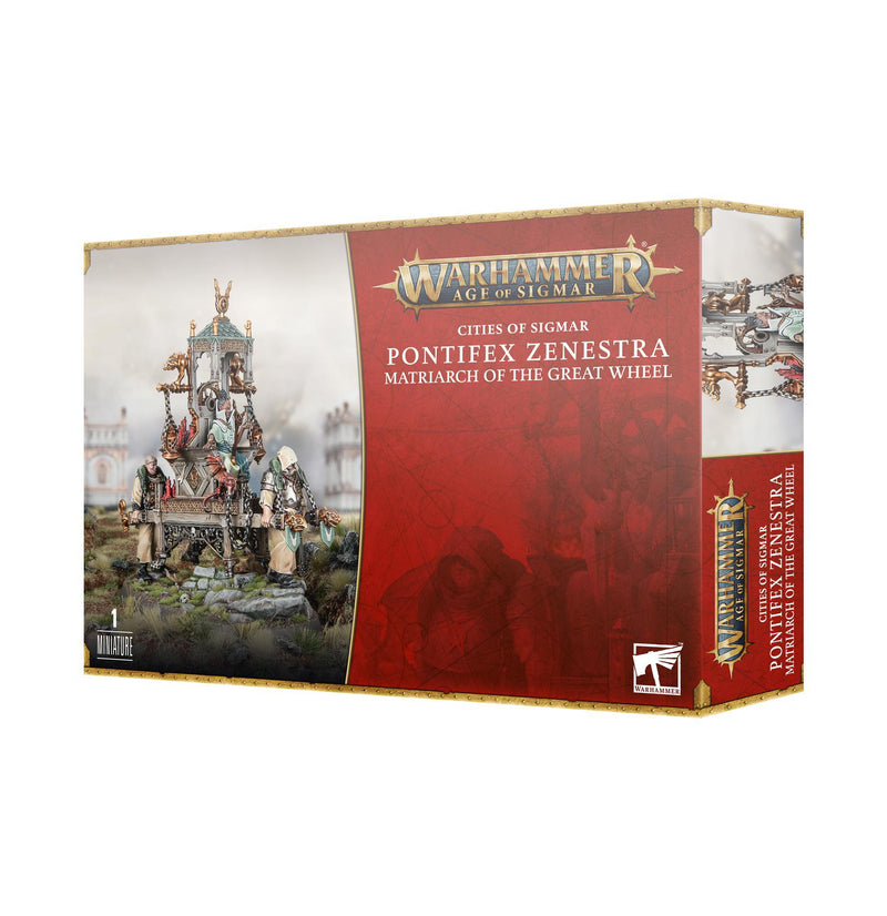 Games Workshop: Age of Sigmar - Cities of Sigmar -  Pontifex Zenestra, Matriarch of the Great Wheel (86-27)