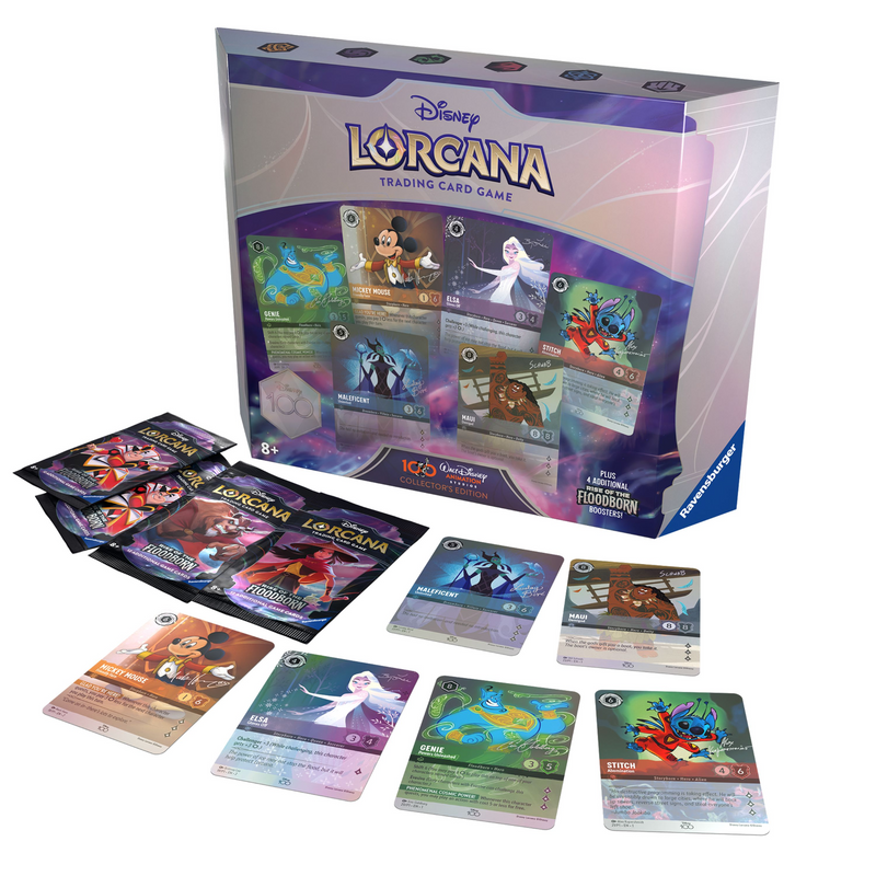 Lorcana TCG: Rise of the Floodborn - Disney 100 Collectors Edition Gift Set