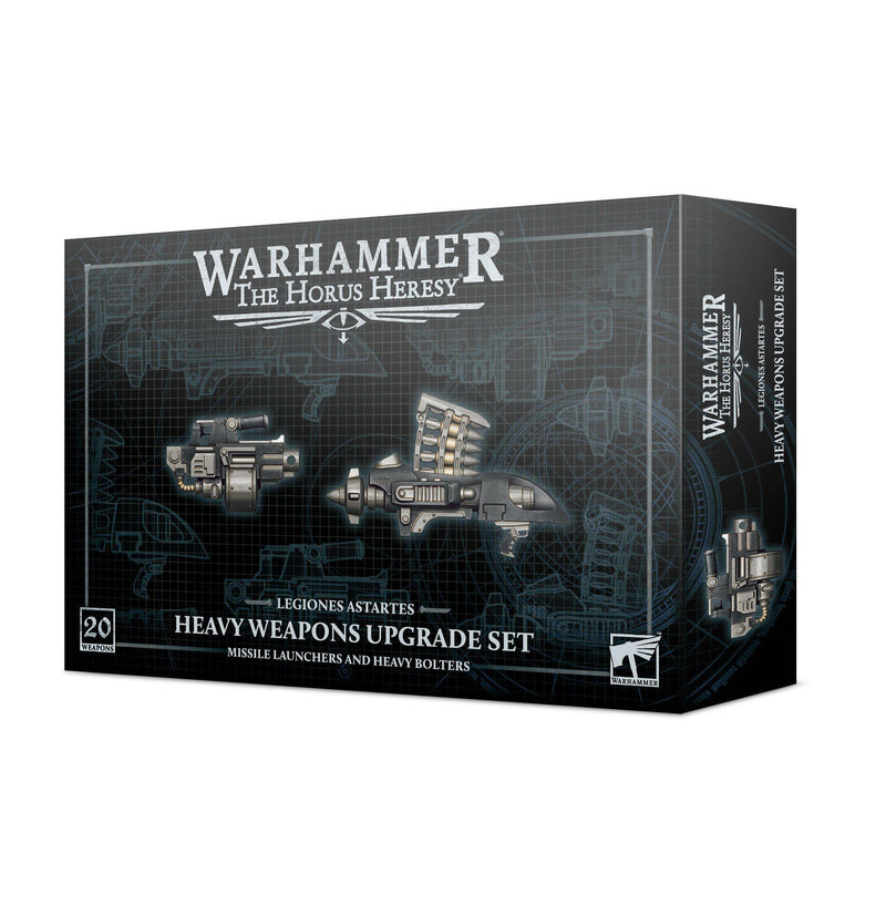 Games Workshop: Warhammer  - The Horus Heresy - Legiones Asartes - Heavy Weapons Upgrade Set - Missile Launchers & Heavy Bolters