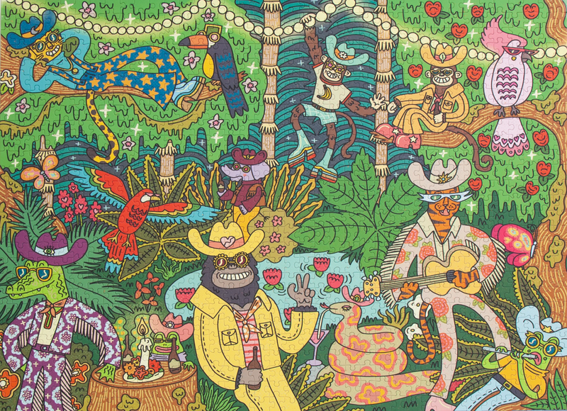 Birdie Puzzles: Party Down - 1000 Piece Puzzle