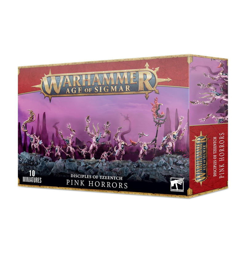 Games Workshop: Age of Sigmar - Daemons of Tzeentch - Pink Horrors (97-12) Tabletop Miniatures 