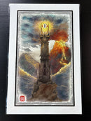 The Laughing Crow: Art Print - 11" x 17" - Lord of the Rings - Barad-dûr