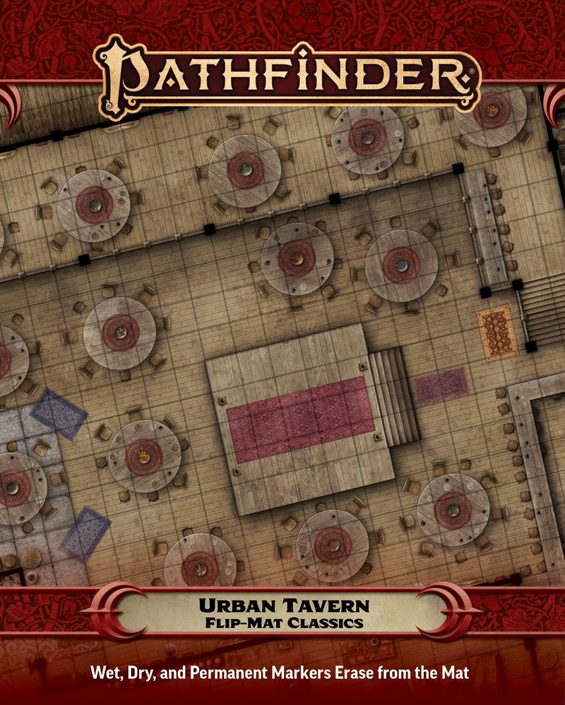 Pathfinder Flip-Map: Classics - Urban Tavern