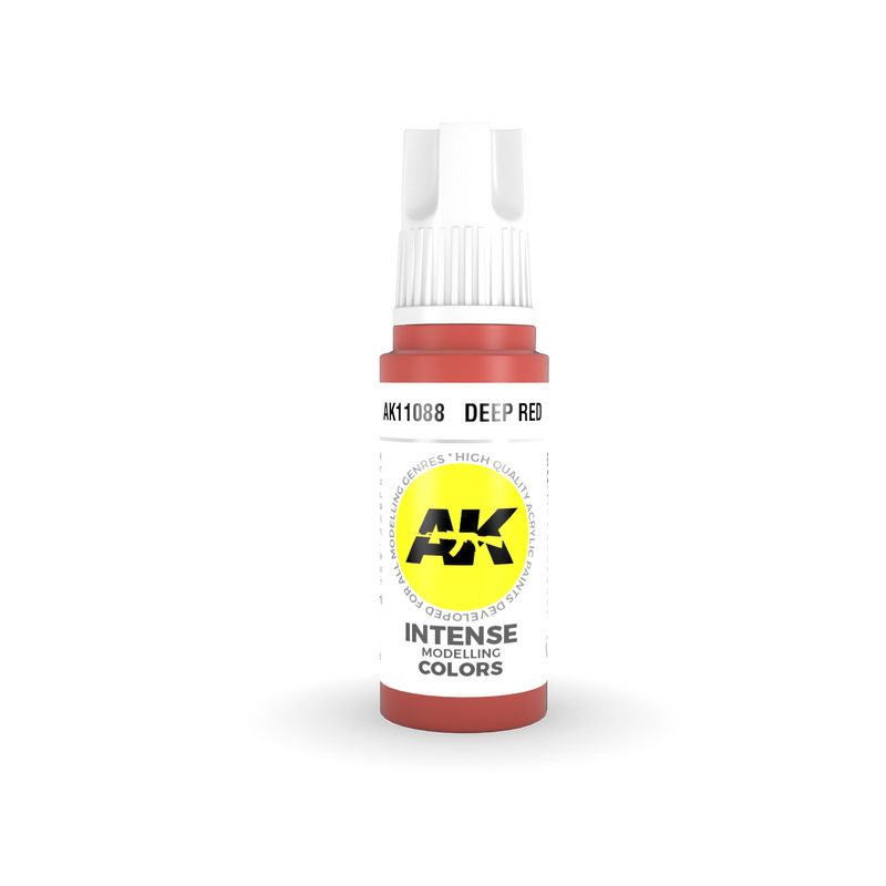 AK Interactive: 3G Intense Acrylic Paint - Deep Red (17ml)