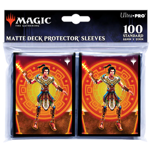 Ultra Pro: Deck Protector Sleeves (100) - Magic the Gathering - Lost Caverns of Ixalan - Kellan, Daring Traveler