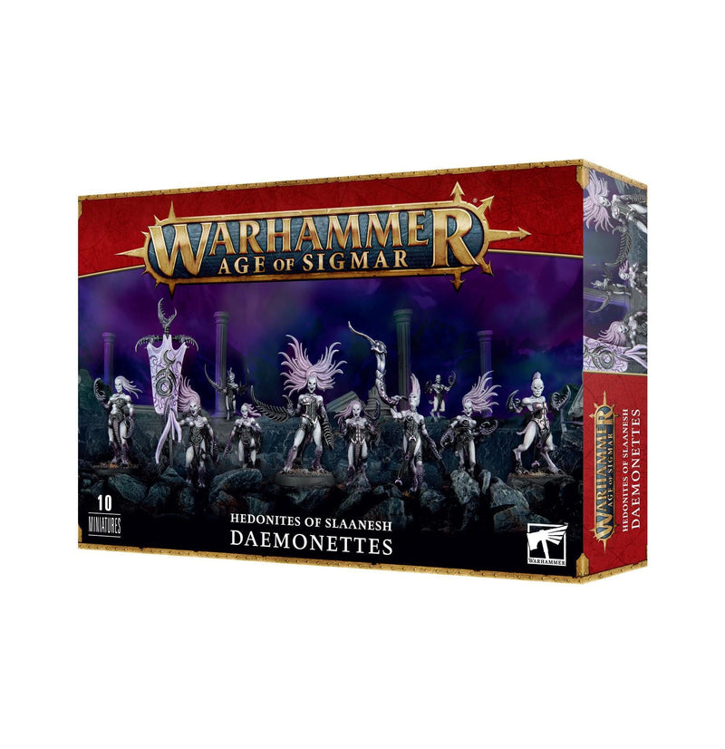 Games Workshop: Age of Sigmar - Daemons of Slaanesh - Daemonettes (97-09) Tabletop Miniatures 