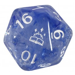 Role 4 Initiative 29mm XL D20 Dice Diffusion Wizards Arcana with Symbol