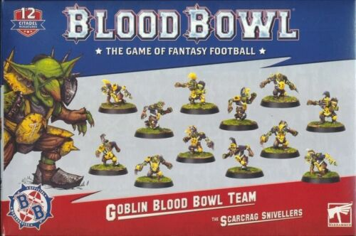 Games Workshop: Blood Bowl - The Scarcrag Snivellers - Goblin Team (200-27)