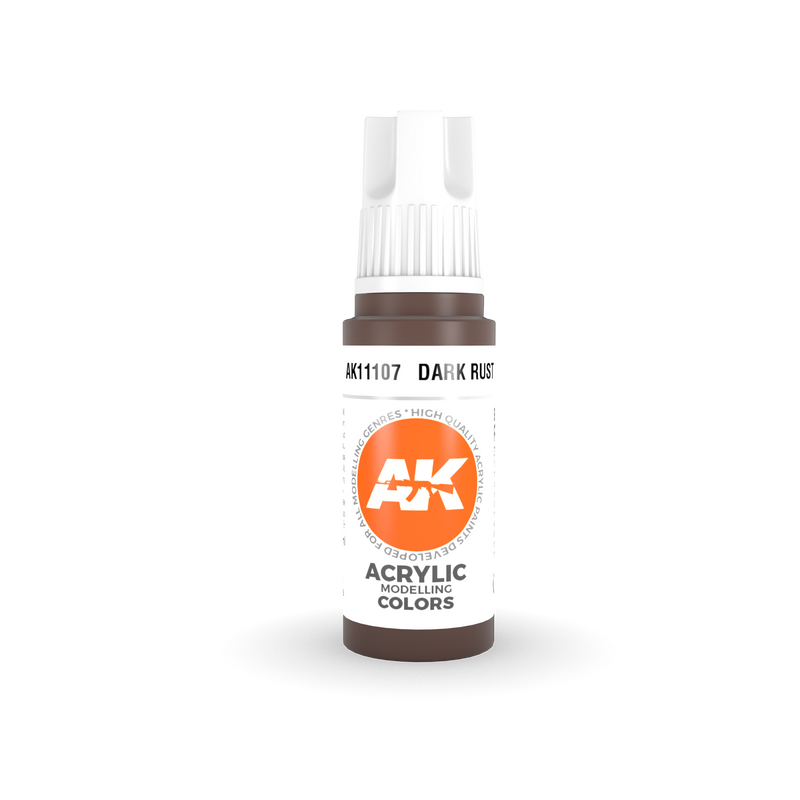 AK Interactive: 3G Acrylic Paint - Dark Rust (17ml)
