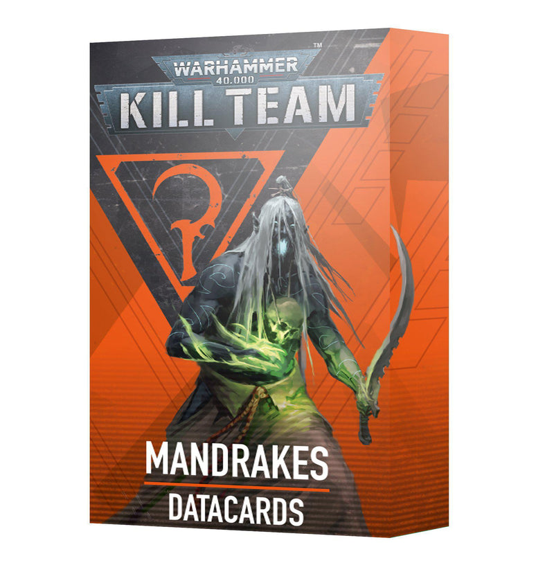 Games Workshop: Warhammer Kill Team - Mandrakes Datacards (103-78)