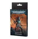 Games Workshop: Warhammer 40,000 - Drukhari Datacards (45-02) [10th Edition]