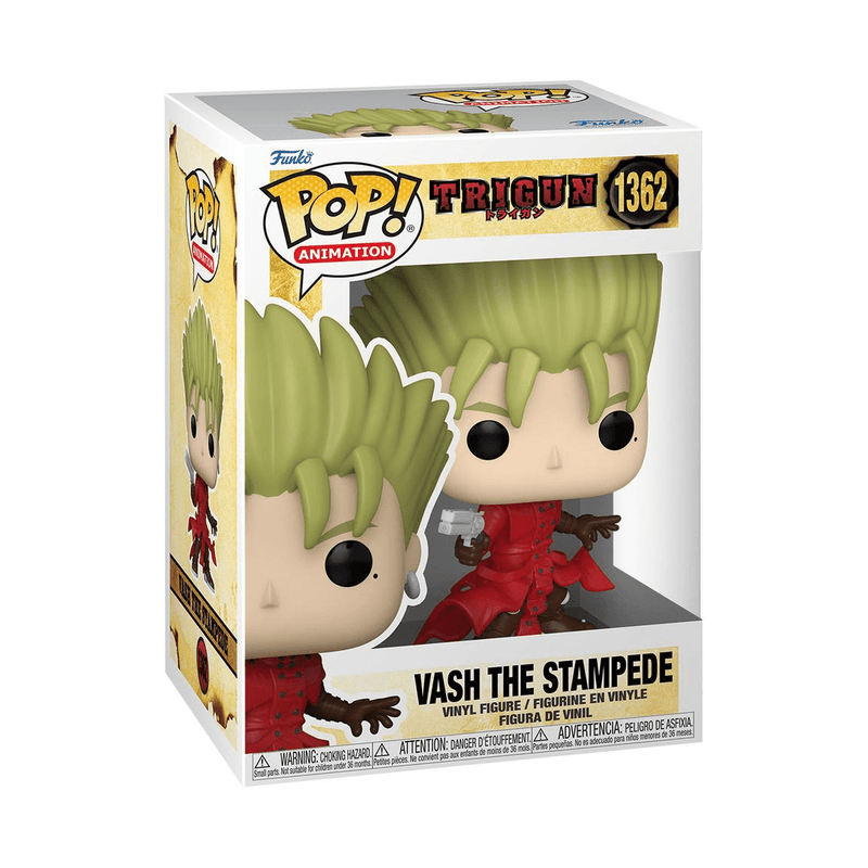 Funko Pop! Animation: Trigun - Vash The Stampede (1362) Original 