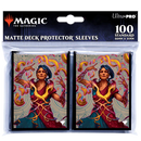 Ultra Pro: Deck Protector Sleeves (100) - Magic the Gathering - Lost Caverns of Ixalan - Saheeli, the Sun’s Brilliance