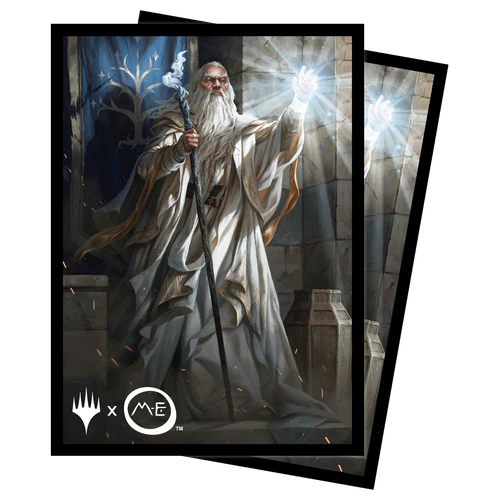 Ultra Pro: Deck Protector Sleeves (100) - Magic the Gathering - Lord of the Rings: Tales of Middle-Earth - Gandalf