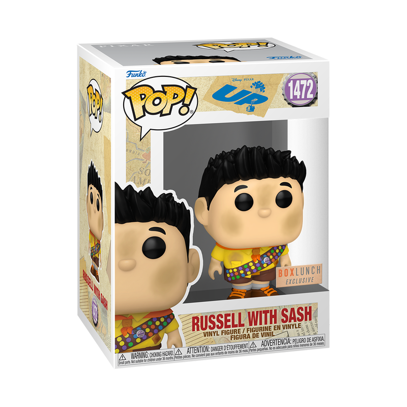 Funko Pop! Pixar: Up! - Russell with Sash (