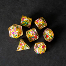 Metallic Dice Games: Fruit Dice 16mm Resin - Polyhedral Dice Set (7)