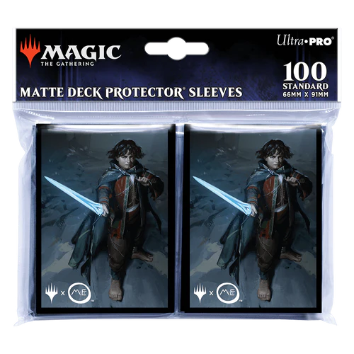 Ultra Pro: Deck Protector Sleeves (100) - Magic the Gathering - Lord of the Rings: Tales of Middle-Earth - Frodo