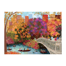 Galison Puzzles: Joy Laforme Collection - 'Autumn On Bow Bridge' - 1000 Piece Puzzle