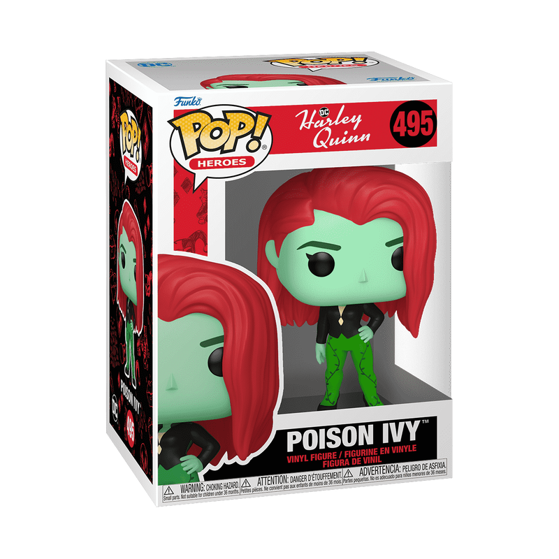 Funko Pop! DC Harley Quinn: Poison Ivy in Black Jacket (