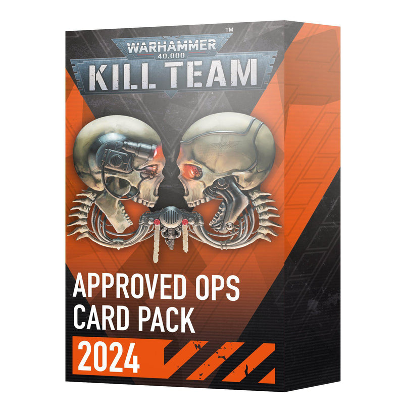 Games Workshop: Warhammer Kill Team - Approved Ops Card Pack (103-50)