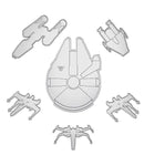 Star Wars Millennium Falcon Mirror Set