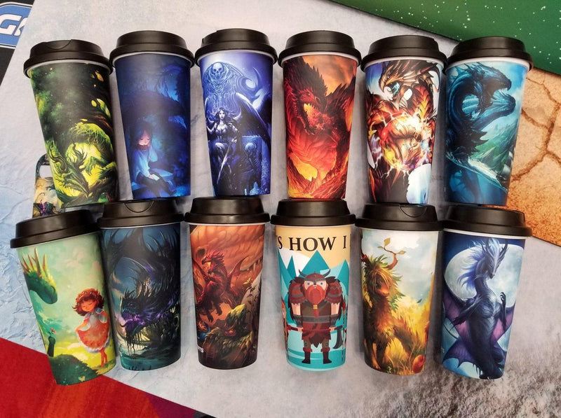 GamerMats: 'Skull Collector' Tumbler with Lid