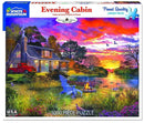 White Mountain Puzzles: Evening Cabin - 1000 Piece Puzzle 