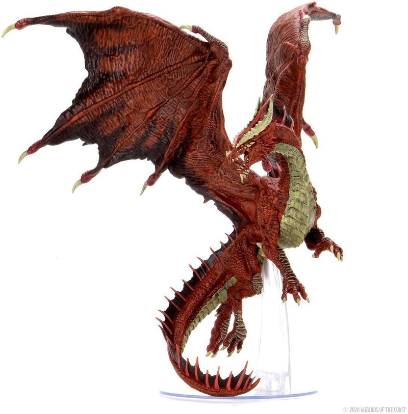 D&D 5e Miniatures: Icons of the Realms - Adult Red Dragon Premium Figure 