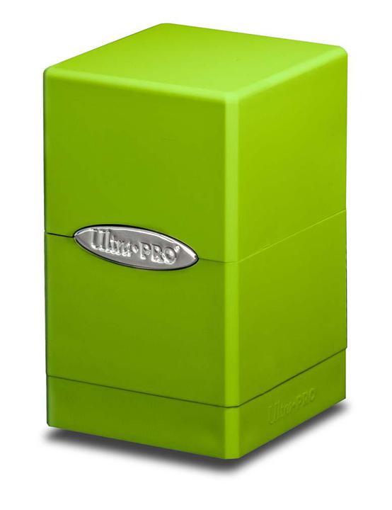Ultra Pro: Satin Tower Deck Box - Lime Green (1)