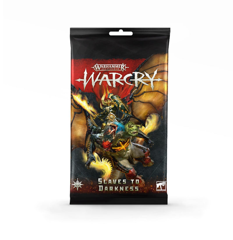 Games Workshop: Age of Sigmar - Warcry - Slaves to Darkness Card Pack (111-42) Tabletop Miniatures 